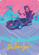 Carte d'Art : Junker Démoniaque (Signature estampillée or) [Série d'Art Aetherdrift]