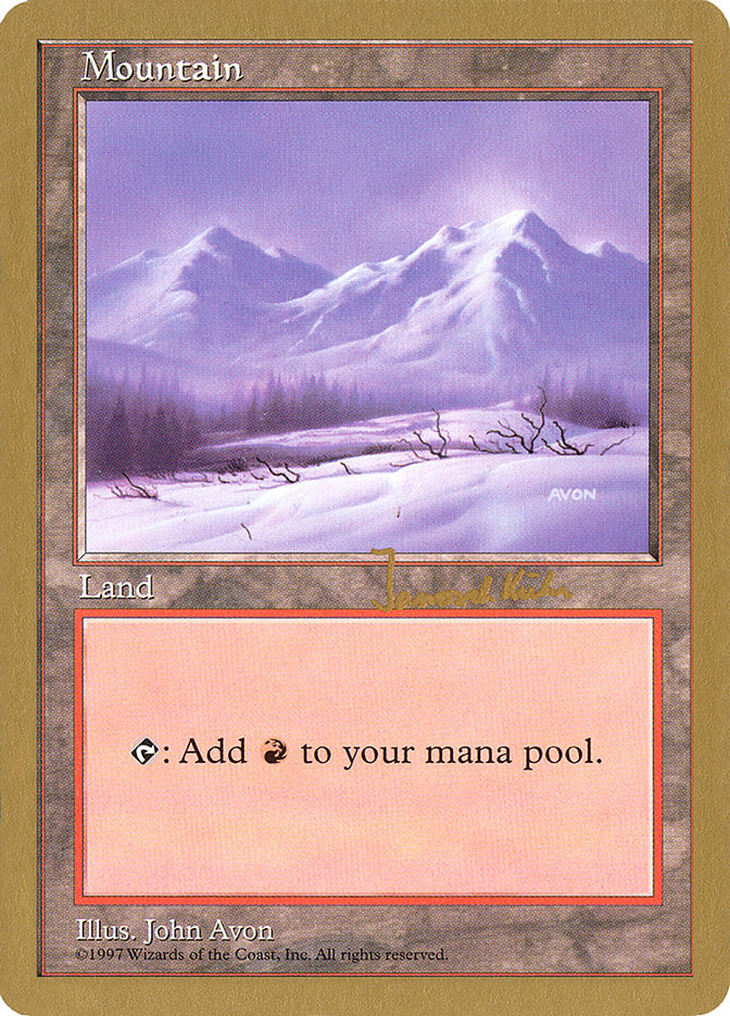 Montagne (jk442) (Janosch Kuhn) [Decks des Championnats du Monde 1997]