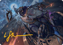 Zahur, carte artistique du passé de Glory (Signature estampée or) [Série d'art Aetherdrift]