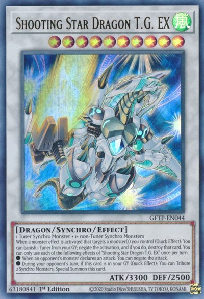 Dragon Poussière d'Étoile T.G. EX [GFTP-FR044] Ultra Rare