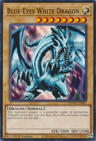Dragon Blanc aux Yeux Bleus [SDWD-FR001] Commune