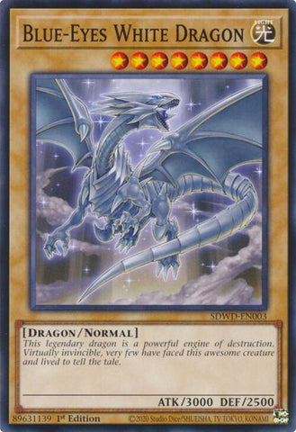 Dragon Blanc aux Yeux Bleus [SDWD-FR003] Commune