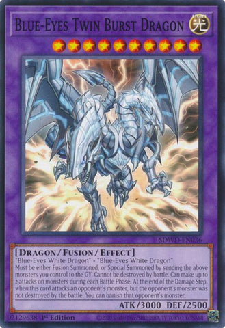 Dragon Jumeau Éclat Obscur aux Yeux Bleus [SDWD-FR036] Commune