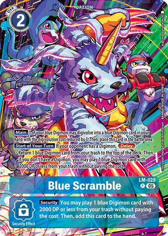 Mêlée bleue [LM-028] (Illustration alternative) [Deck de Démarrage : Héroïne de l'Espoir]