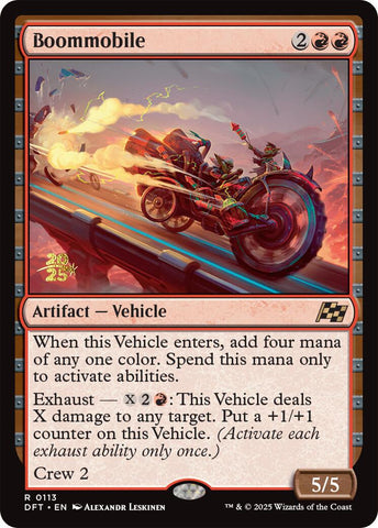 Boummobile [Promos avant-première Aetherdrift]