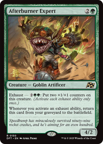 Experto en postquemadores [Promos de prerelease de Aetherdrift]