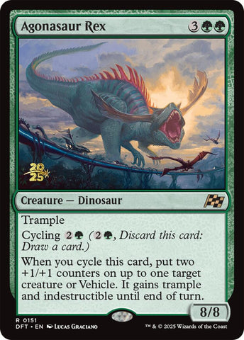Agonasaur Rex [Promociones de prelanzamiento de Aetherdrift]