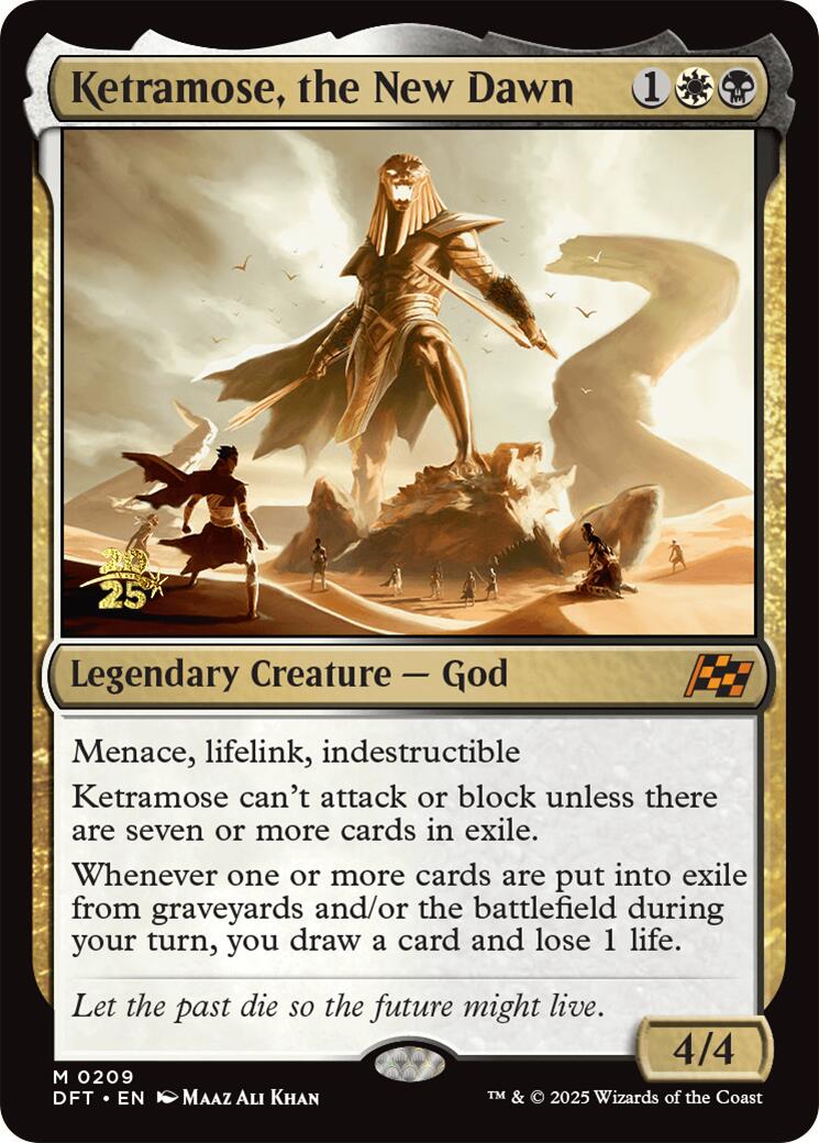 Ketramose, l'Aube nouvelle [Extensions promotionnelles Aetherdrift]