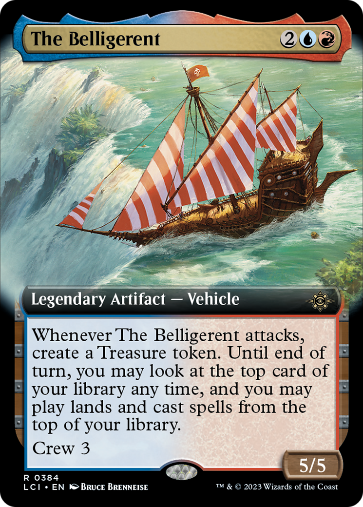 Le Belliqueux (Illustration étendue) [Les Cavernes Oubliées d'Ixalan]