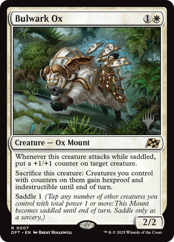 Bulwark Ox (Pack promo) [Promos Aetherdrift]