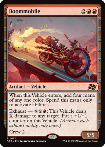 Boommobile (Pack Promo) [Promos d'Aetherdrift]