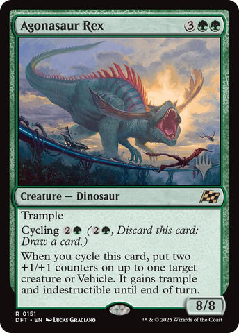 Agonasaur Rex (Paquete de promoción) [Promociones Aetherdrift]