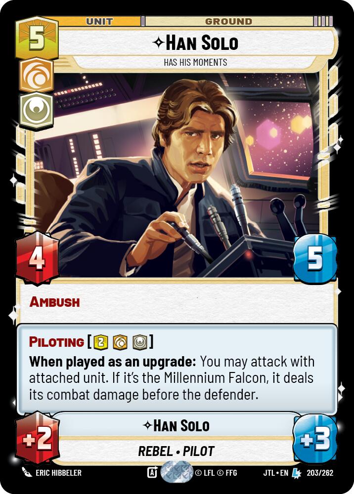Han Solo - A de Bons Moments (203/262) (203/257) [Passer en Vitesse-Lumière]