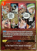 Dans deux ans !! À l'archipel de Sabaody !! (Set 2ème anniversaire version japonaise) [Cartes promotionnelles One Piece]