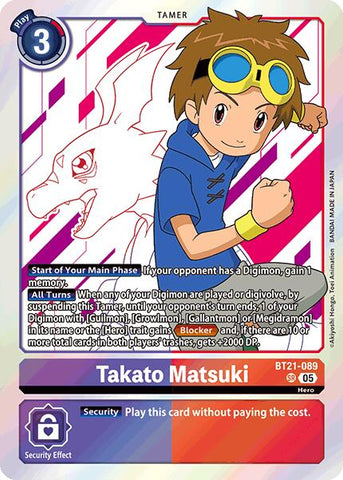 Takato Matsuki [BT21-089] [Convergencia Mundial]