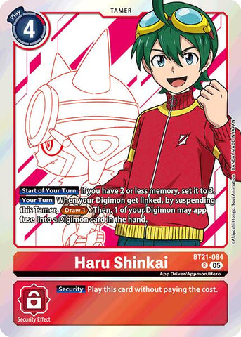 Haru Shinkai [BT21-084] [Convergencia Mundial]