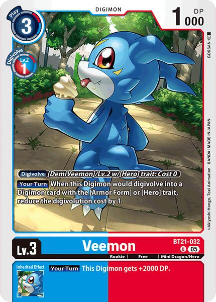 Veemon [BT21-032] [Convergence Mondiale]