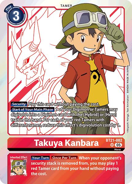 Takuya Kanbara [BT21-082] [Convergence du Monde]