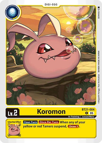 Koromon [BT21-004] [Convergencia Mundial]
