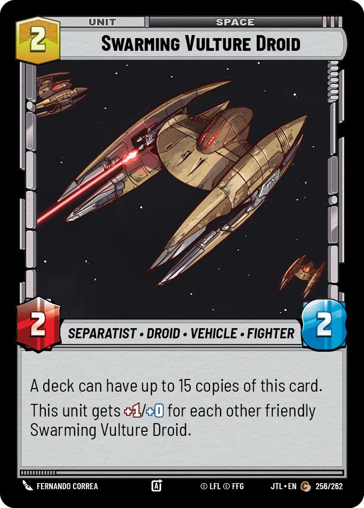 Swarming Vulture Droid (256/262) (256/257) [Jump to Lightspeed]