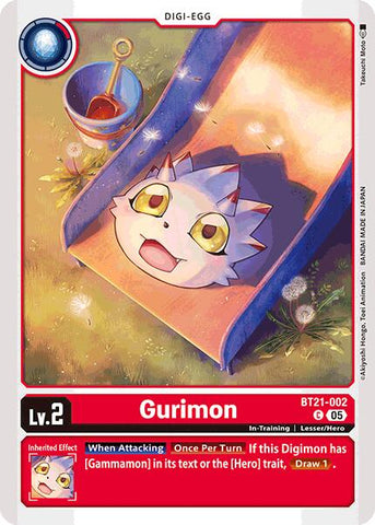 Gurimon [BT21-002] [Convergencia Mundial]