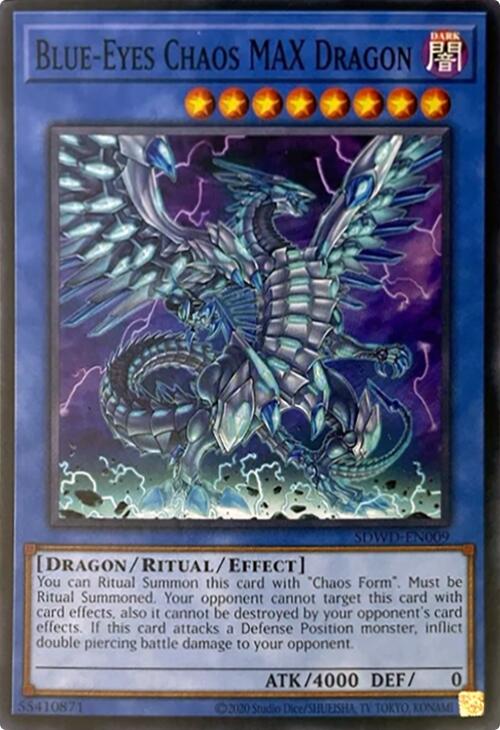 Dragon Chaos MAX aux Yeux Bleus (Erreur d'impression illimitée) [SDWD-EN009] Commune