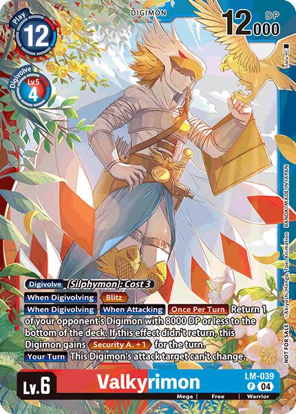 Valkyrimon [LM-039] (Lot de Cartes Limité) [Convergence Mondiale]