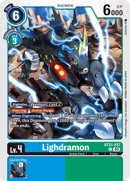 Lighdramon [BT21-037] [Convergence mondiale]