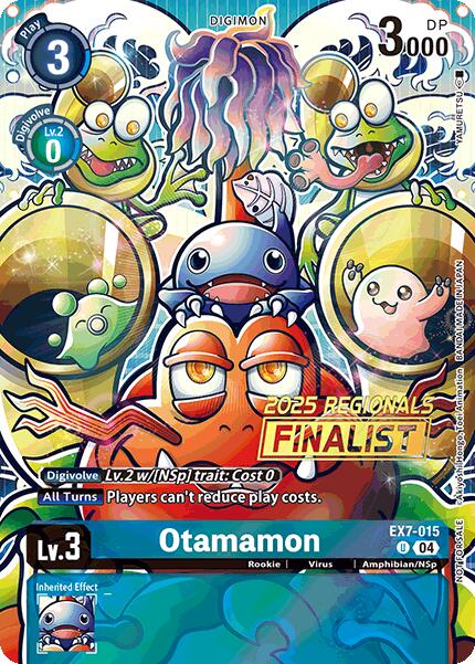 Otamamon [EX7-015] (Finaliste des Régionales 2025) [Digimon LIBERATOR Promos]