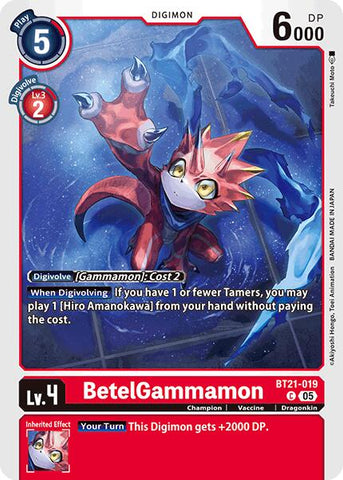 BetelGammamon [BT21-019] [Convergencia Mundial]