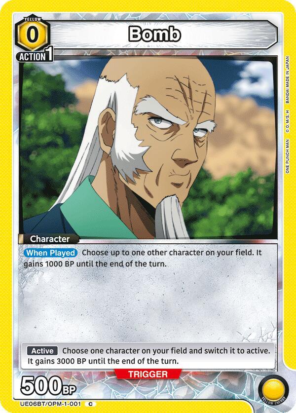 Bomb (001) - UE06BT: One Punch Man (UE06BT)