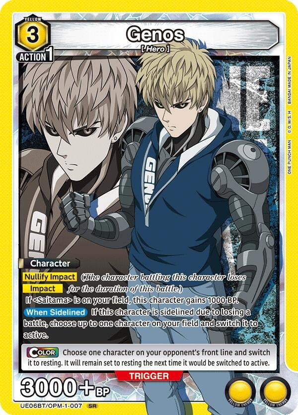 Image for Genos (007) (UE06BT/OPM-1-007) (UE06BT) - Union Arena