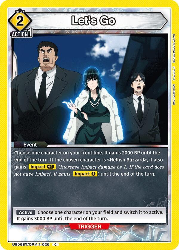 Let's Go - UE06BT: One Punch Man (UE06BT)