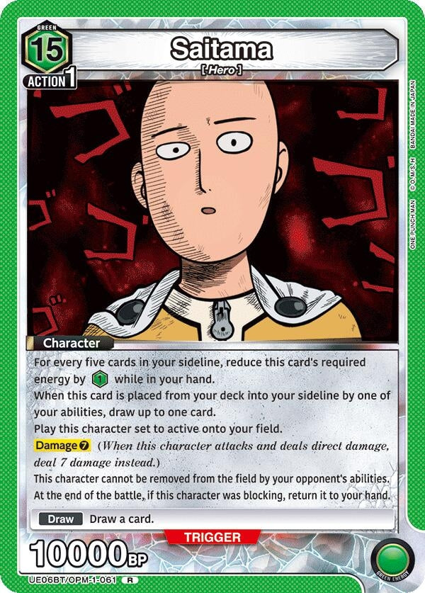 Image for Saitama (061) (UE06BT/OPM-1-061) (UE06BT) - Union Arena