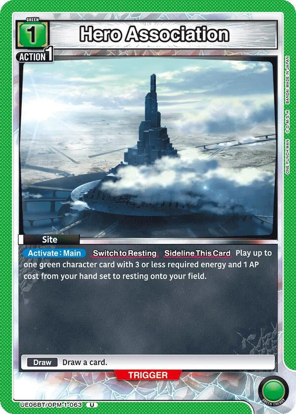 Image for Hero Association (UE06BT/OPM-1-063) (UE06BT) - Union Arena