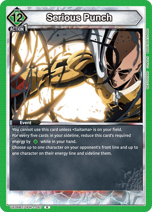 Serious Punch - UE06BT: One Punch Man (UE06BT)