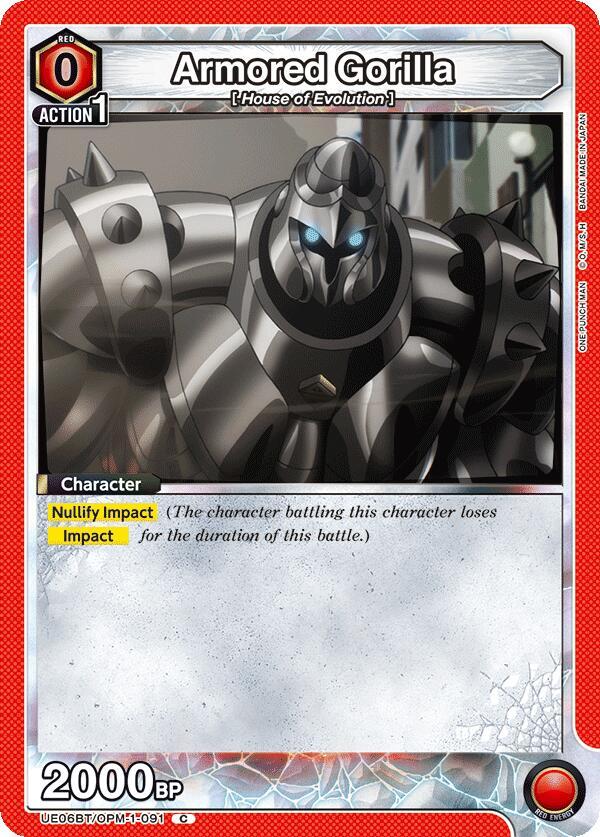 Armored Gorilla - UE06BT: One Punch Man (UE06BT)