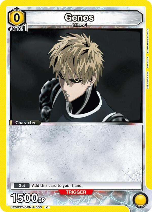 Image for Genos (005) (UE06ST/OPM-1-005) (UE06ST) - Union Arena