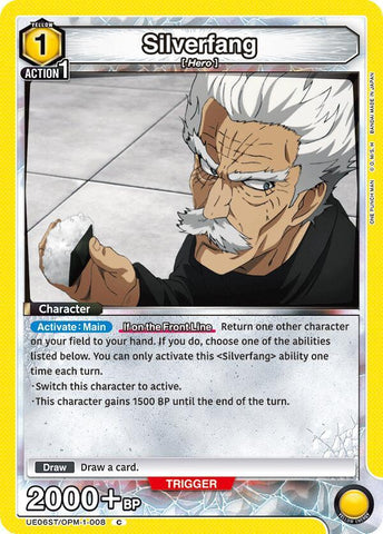 Silverfang (008) - UE06ST: One Punch Man Starter Deck (UE06ST)