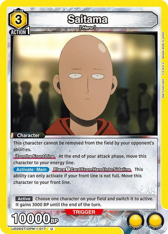 Image for Saitama (017) (UE06ST/OPM-1-017) (UE06ST) - Union Arena