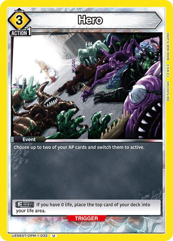 Image for Hero (UE06ST/OPM-1-032) (UE06ST) - Union Arena