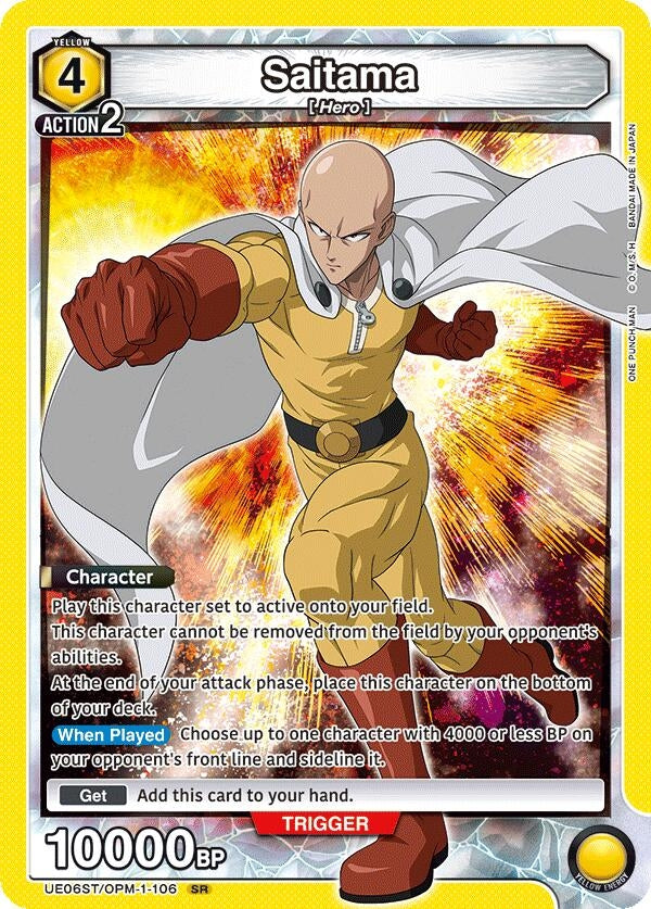 Image for Saitama (106) (UE06ST/OPM-1-106) (UE06ST) - Union Arena