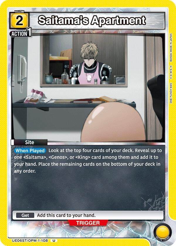 Image for Saitama's Apartment (UE06ST/OPM-1-108) (UE06ST) - Union Arena