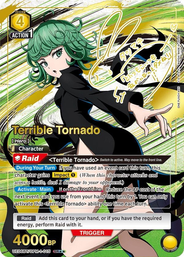 Image for Terrible Tornado (015) (SR**) (UE06BT/OPM-1-015) (UE06BT) - Union Arena