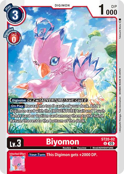 Biyomon [ST20-02] [Deck de Démarrage: Protecteur de la Lumière]