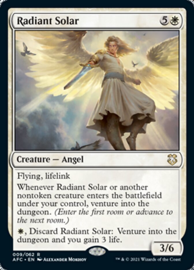 Solaire Radieux [Magic the Gathering : Donjons et Dragons, les Royaumes Oubliés Commander]