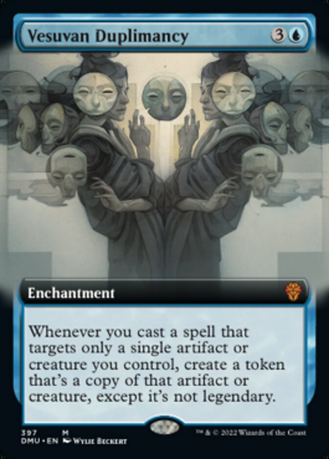 Duplimancie vésuvéenne (Illustration étendue) [Dominaria unie]