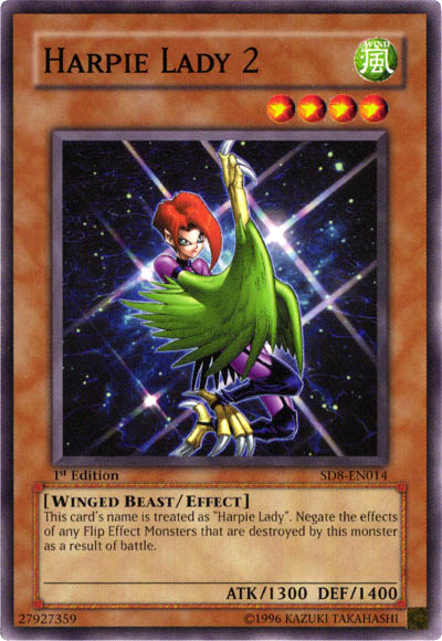 Dame Harpie 2 [SD8-EN014] Commune
