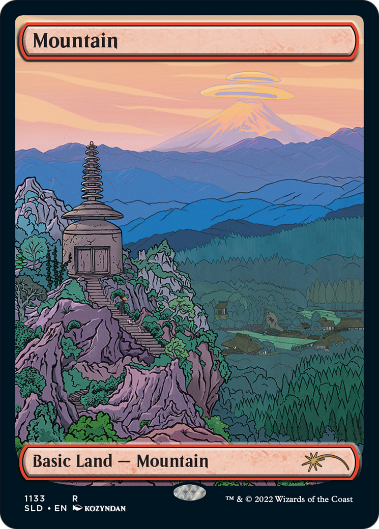 Montagne (1133) (Full-Art) [Série de Lancement Secret Lair]
