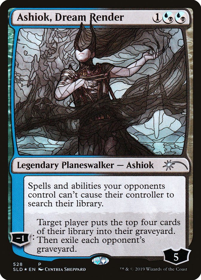 Ashiok, Sculpteur de rêves (Verre teinté) [Promos de la promotion Secrète]